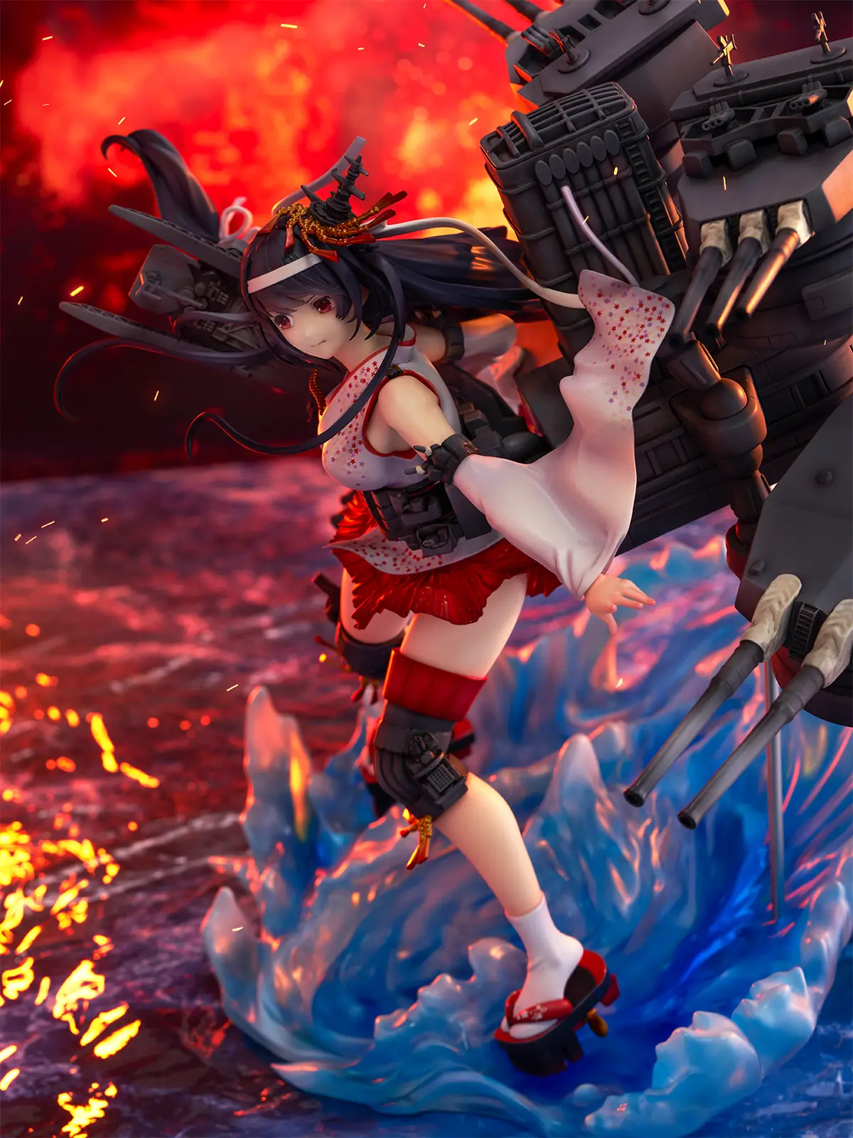 Figurine Kantai Collection - Fusou - Ver. Kai Ni - 1/7 - Shibuya Scramble Figure - Alpha Satellite/eStream