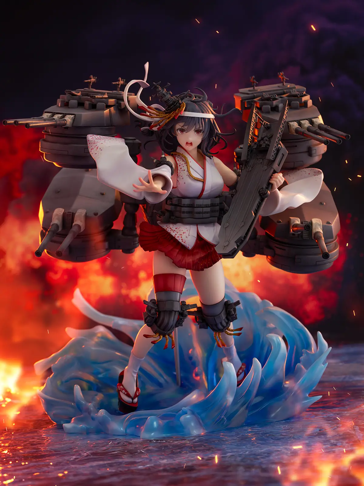 Figurine Kantai Collection - Yamashiro - Ver. Kai Ni - 1/7 - Shibuya Scramble Figure - Alpha Satellite/eStream