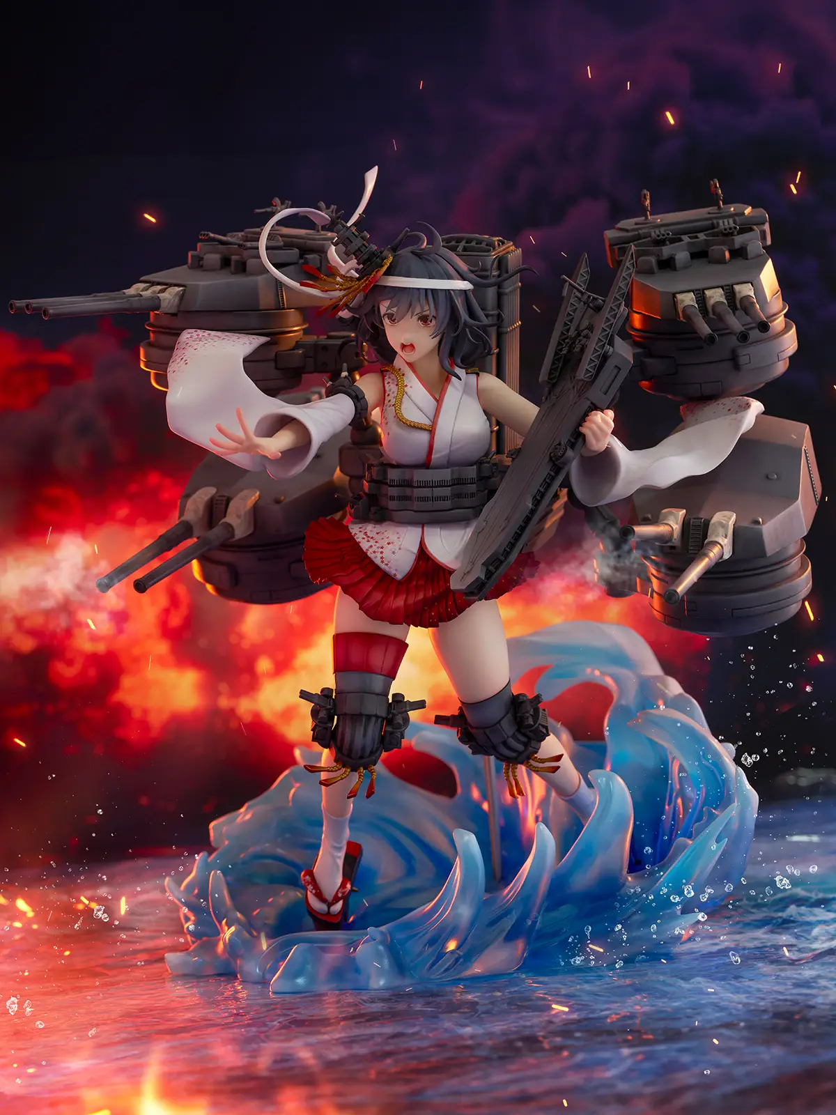 Figurine Kantai Collection - Yamashiro - Ver. Kai Ni - 1/7 - Shibuya Scramble Figure - Alpha Satellite/eStream