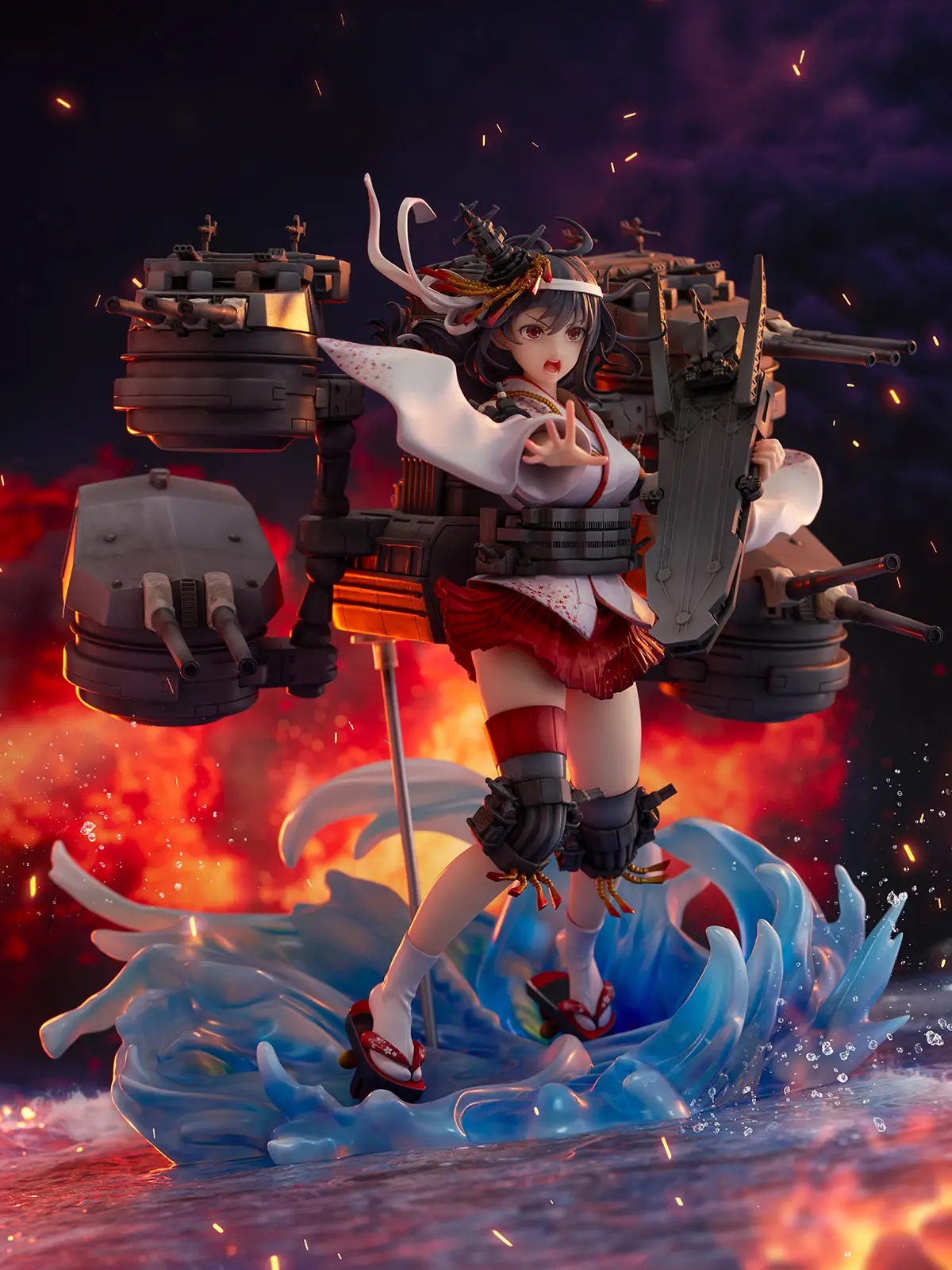 Figurine Kantai Collection - Yamashiro - Ver. Kai Ni - 1/7 - Shibuya Scramble Figure - Alpha Satellite/eStream
