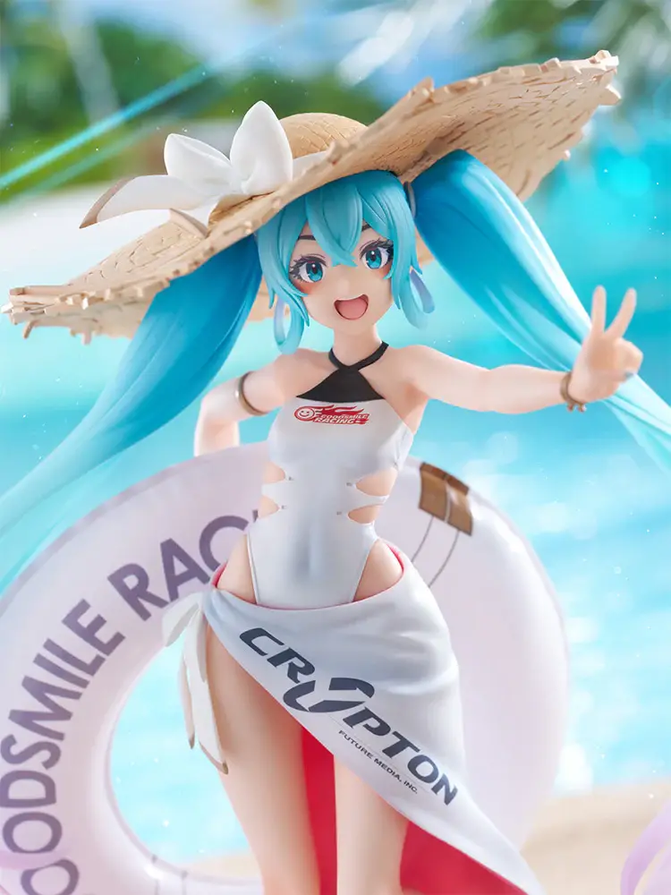 Figurine Vocaloid - Hatsune Miku - Ver. Racing Miku 2024 Tropical original - Tenitol - FuRyu