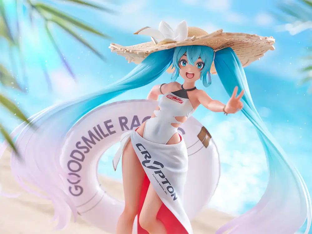 Figurine Vocaloid - Hatsune Miku - Ver. Racing Miku 2024 Tropical - Tenitol - FuRyu