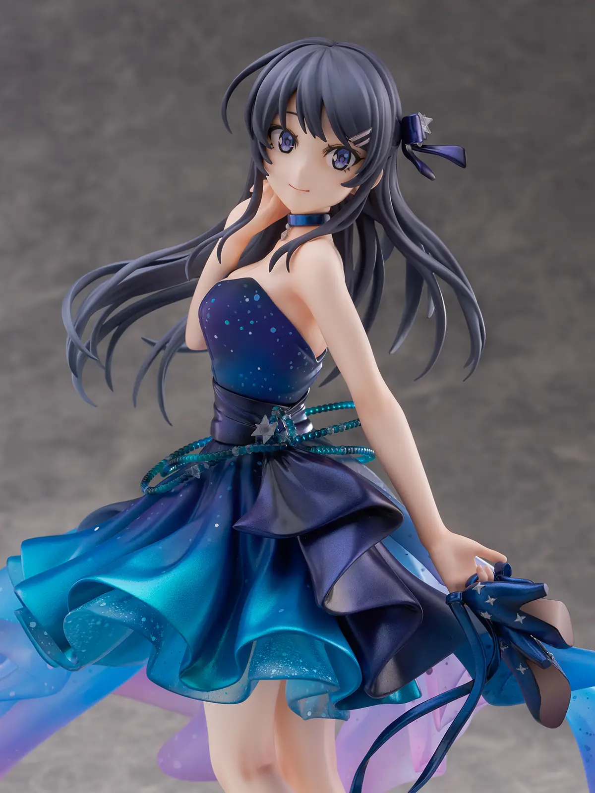 Figurine Rascal Does Not Dream of Bunny Girl Senpai - Mai Sakurajima - Ver. Starry Dress - 1/7 - Shibuya Scramble Figure - Alpha Satellite eStream