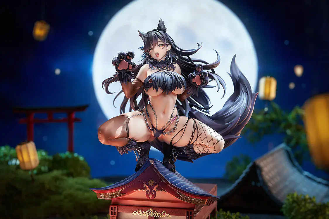 Figurine Azur Lane - Atago - Ver. Full Moon's Feral Wolf - 1/7 - Good Smile Company
