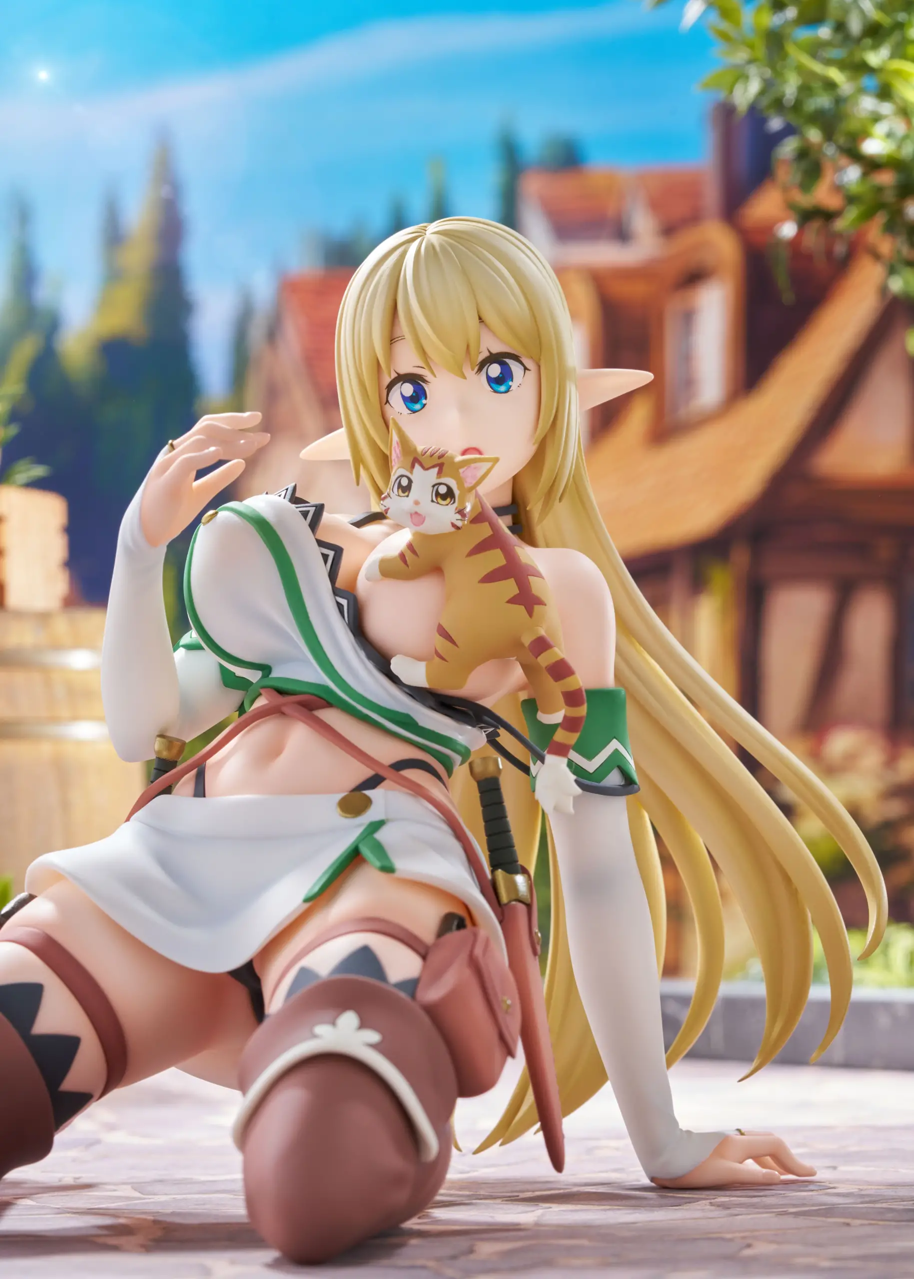 Figurine I’m a Behemoth, an S-Ranked Monster, but Mistaken for a Cat, I Live as an Elf Girl’s Pet - Aria et Tama - 1/7 - Alice Glint