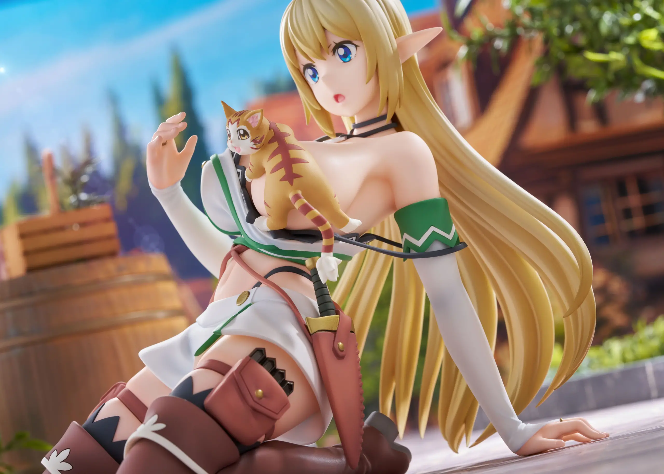 Figurine I’m a Behemoth, an S-Ranked Monster, but Mistaken for a Cat, I Live as an Elf Girl’s Pet - Aria et Tama - 1/7 - Alice Glint