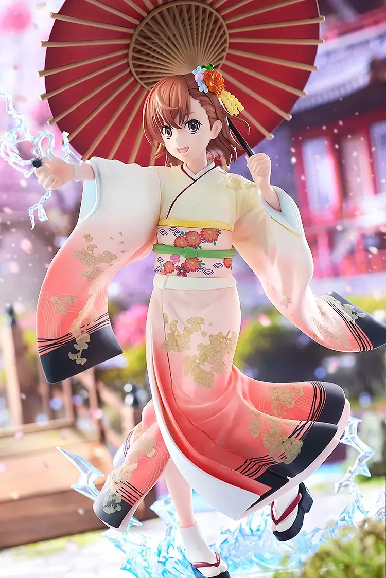 Figurine To Aru Kagaku no Railgun - Mikoto Misaka - Ver. Furisode - 1/7 - KDcolle - Kadokawa