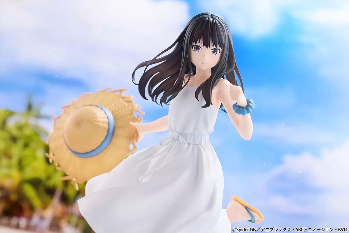 Figurine Lycoris Recoil - Takina Inoue - Ver. White Dress - 1/7 - Bell Fine