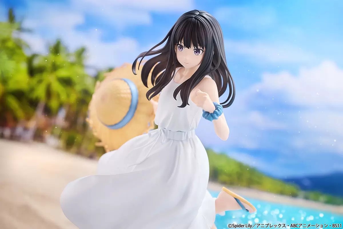 Figurine Lycoris Recoil - Takina Inoue - Ver. White Dress - 1/7 - Bell Fine