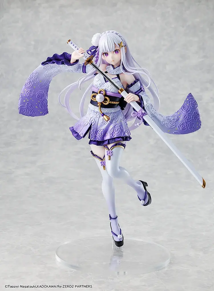 Figurine Re:Zero kara Hajimeru Isekai Seikatsu - Emilia - Ver. Battle Uniform - 1/7 - KDcolle - Kadokawa
