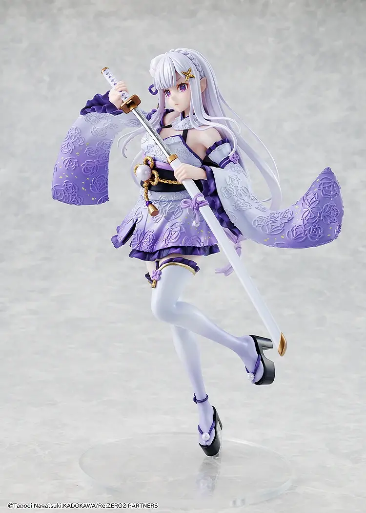 Figurine Re:Zero kara Hajimeru Isekai Seikatsu - Emilia - Ver. Battle Uniform - 1/7 - KDcolle - Kadokawa