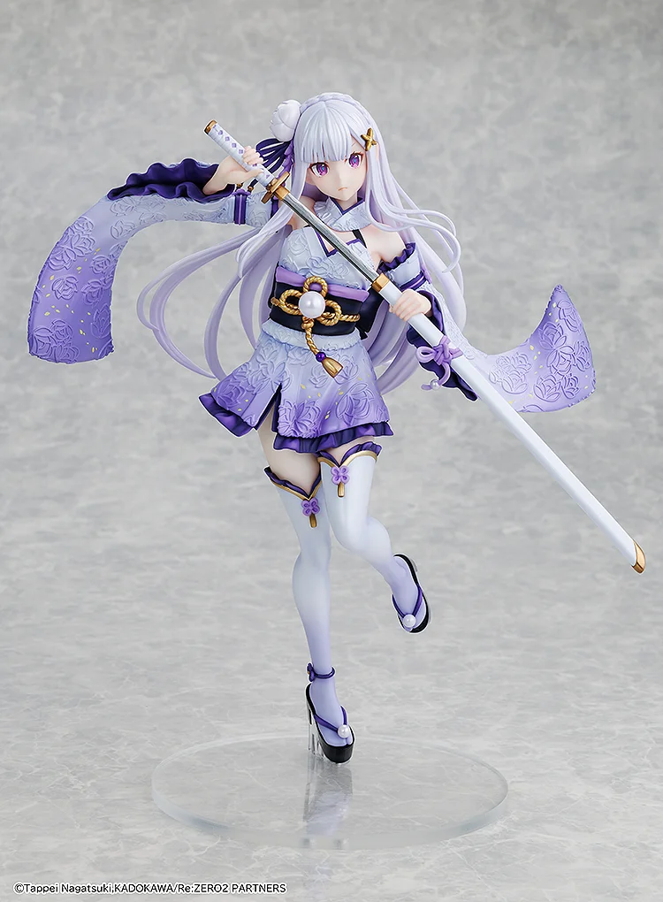 Figurine Re:Zero kara Hajimeru Isekai Seikatsu - Emilia - Ver. Battle Uniform - 1/7 - KDcolle - Kadokawa