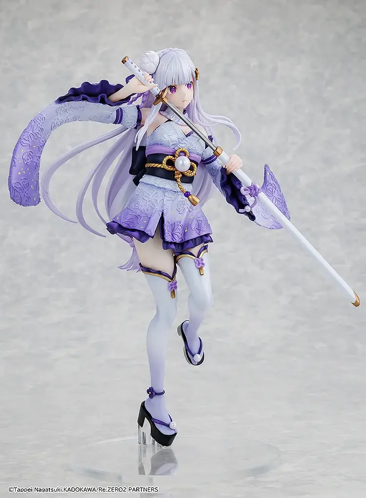 Figurine Re:Zero kara Hajimeru Isekai Seikatsu - Emilia - Ver. Battle Uniform - 1/7 - KDcolle - Kadokawa
