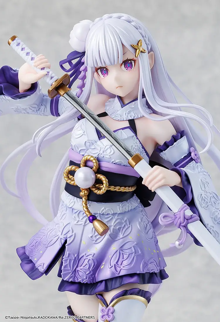 Figurine Re:Zero kara Hajimeru Isekai Seikatsu - Emilia - Ver. Battle Uniform - 1/7 - KDcolle - Kadokawa