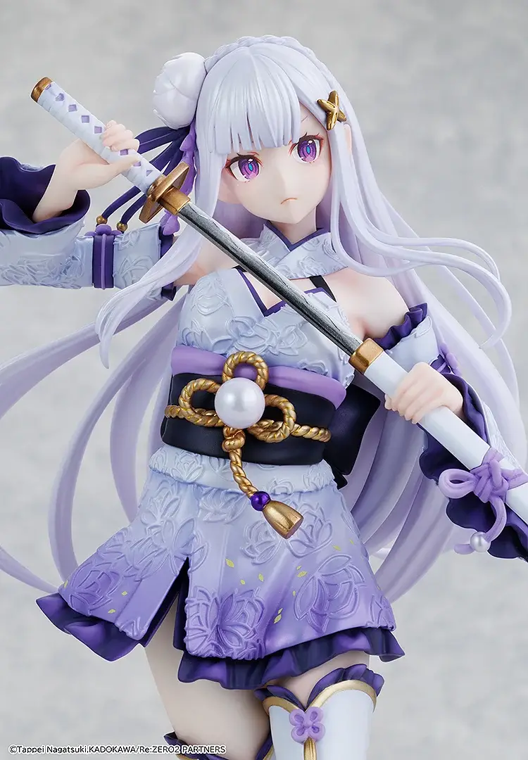 Figurine Re:Zero kara Hajimeru Isekai Seikatsu - Emilia - Ver. Battle Uniform - 1/7 - KDcolle - Kadokawa