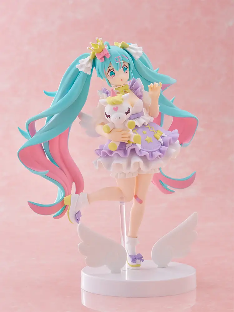 Figurine Vocaloid - Hatsune Miku - Ver. Yumekawa Princess Lavender - Tenitol - FuRyu