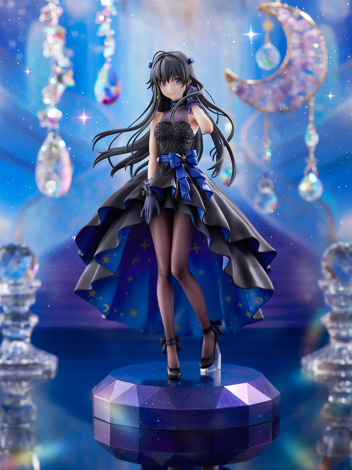 Figurine My Teen Romantic Comedy SNAFU - Yukino Yukinoshita - Ver. Starry Dress - 1/7 - Shibuya Scramble Figure - Alpha Satellite/eStream