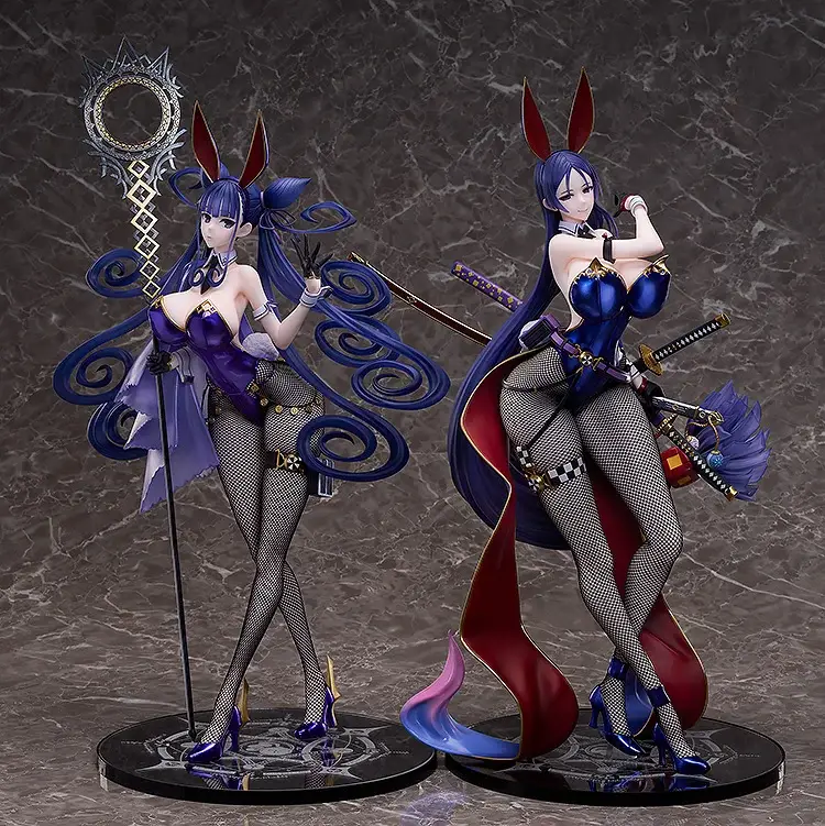 Figurine Fate Grand Order - Caster Murasaki Shikibu et Berserker Minamoto no Raikou - Ver. Bunny Style - B-Style - FREEing