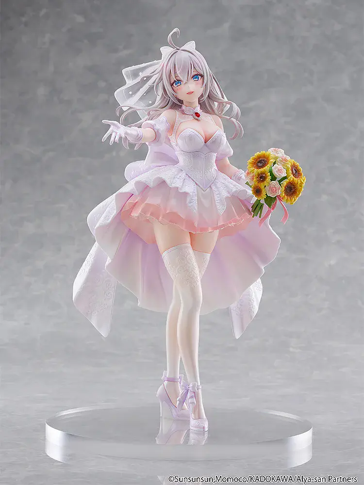 Figurine Alya Sometimes Hides Her Feelings in Russian - Alisa Mikhailovna Kujou - Ver. Wedding dress - 1/7 - KDcolle - Kadokawa
