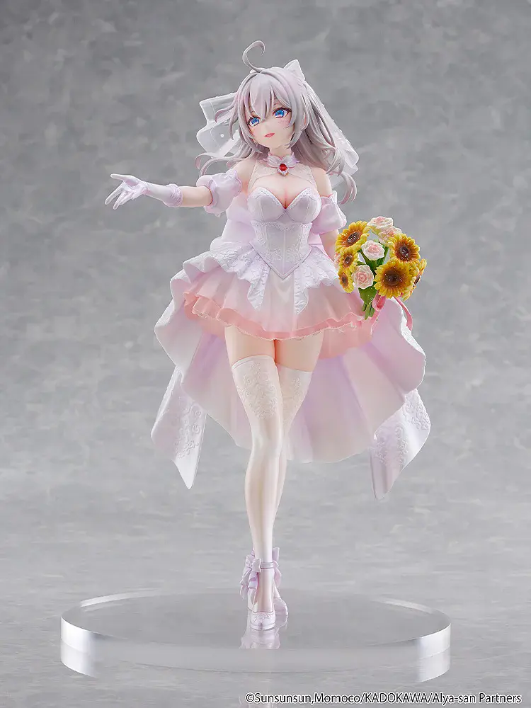 Figurine Alya Sometimes Hides Her Feelings in Russian - Alisa Mikhailovna Kujou - Ver. Wedding dress - 1/7 - KDcolle - Kadokawa