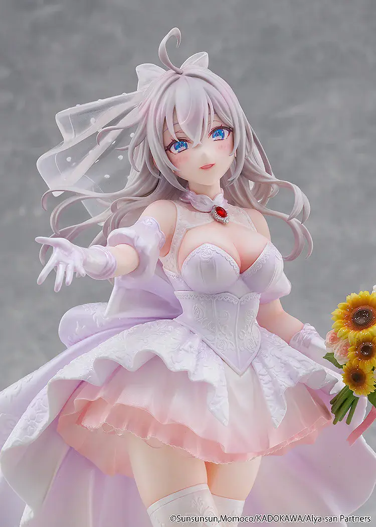 Figurine Alya Sometimes Hides Her Feelings in Russian - Alisa Mikhailovna Kujou - Ver. Wedding dress - 1/7 - KDcolle - Kadokawa