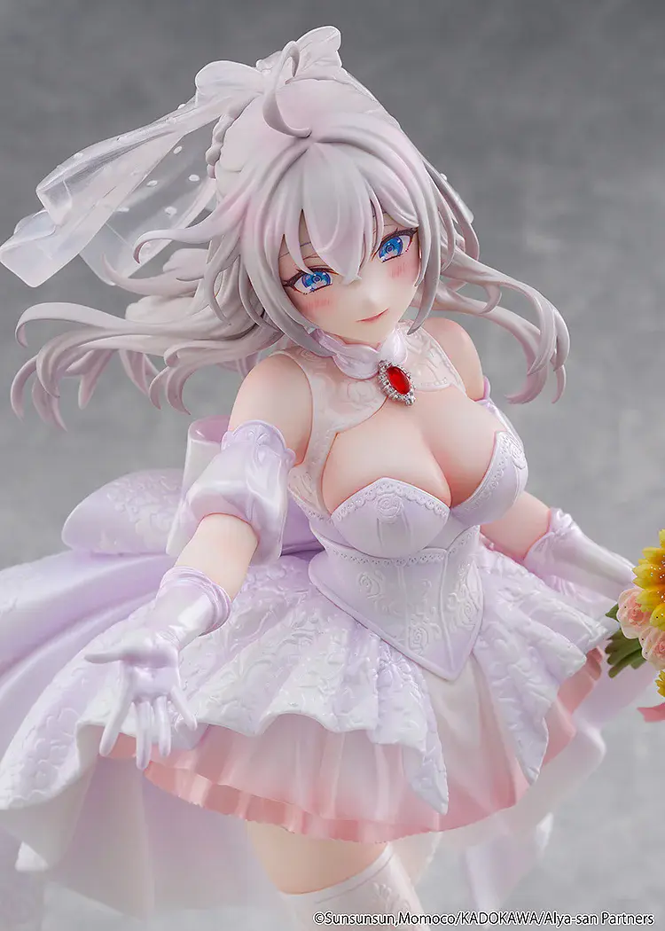 Figurine Alya Sometimes Hides Her Feelings in Russian - Alisa Mikhailovna Kujou - Ver. Wedding dress - 1/7 - KDcolle - Kadokawa