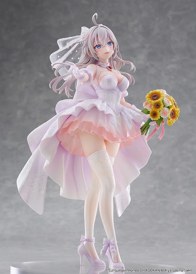 Figurine Alya Sometimes Hides Her Feelings in Russian - Alisa Mikhailovna Kujou - Ver. Wedding dress - 1/7 - KDcolle - Kadokawa