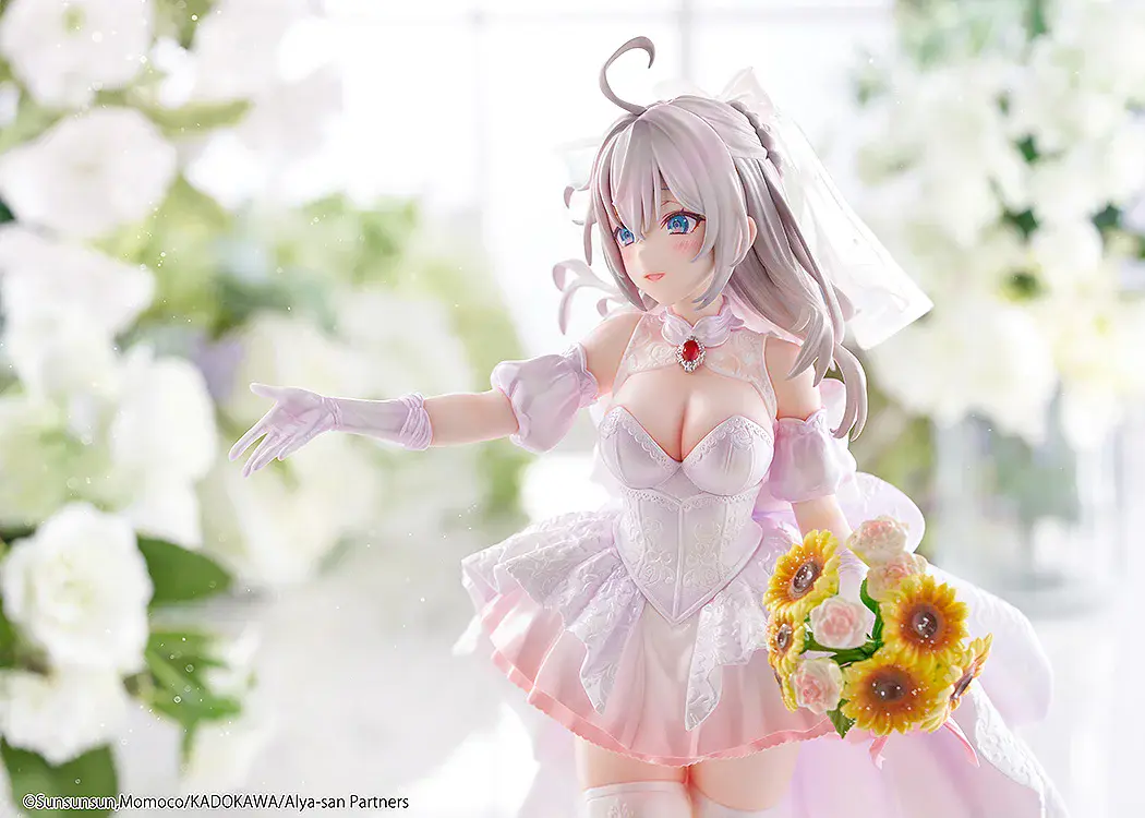 Figurine Alya Sometimes Hides Her Feelings in Russian - Alisa Mikhailovna Kujou - Ver. Wedding dress - 1/7 - KDcolle - Kadokawa