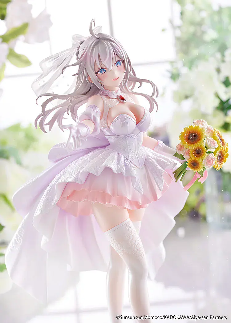 Figurine Alya Sometimes Hides Her Feelings in Russian - Alisa Mikhailovna Kujou - Ver. Wedding dress - 1/7 - KDcolle - Kadokawa