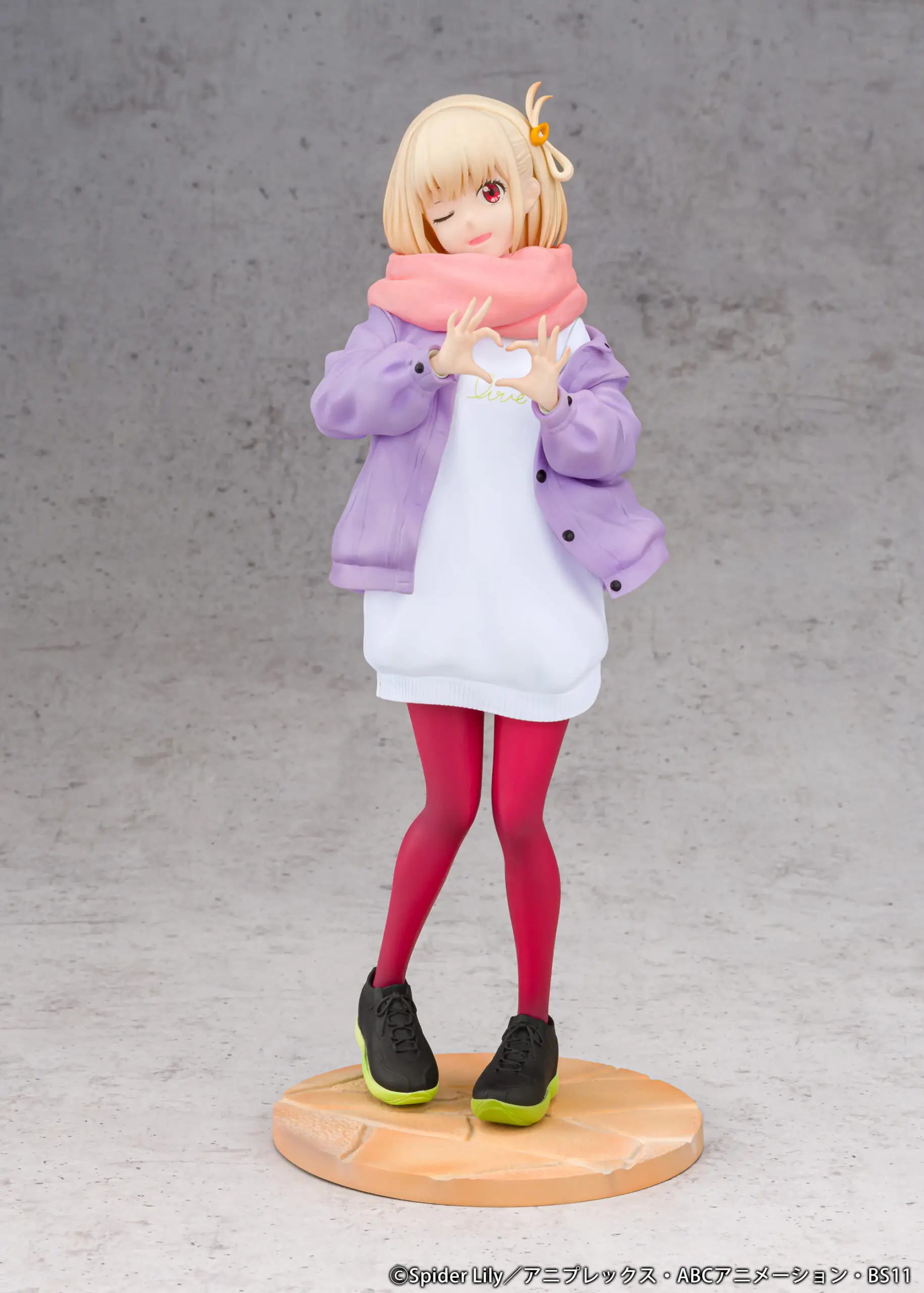 Figurine Lycoris Recoil - Chisato Nishikigi - Ver. Winter Outfit - 1/7 - PROOF