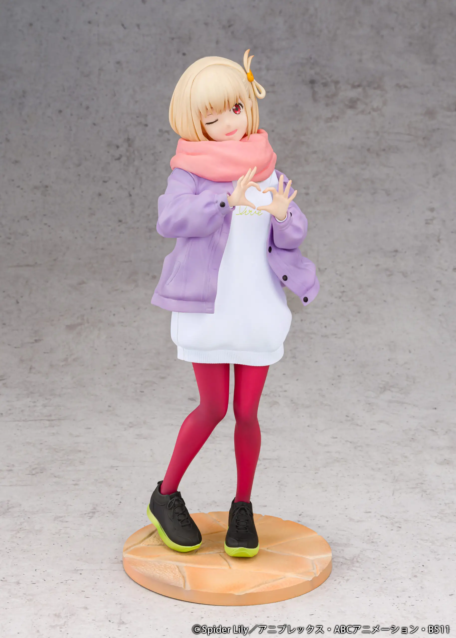 Figurine Lycoris Recoil - Chisato Nishikigi - Ver. Winter Outfit - 1/7 - PROOF