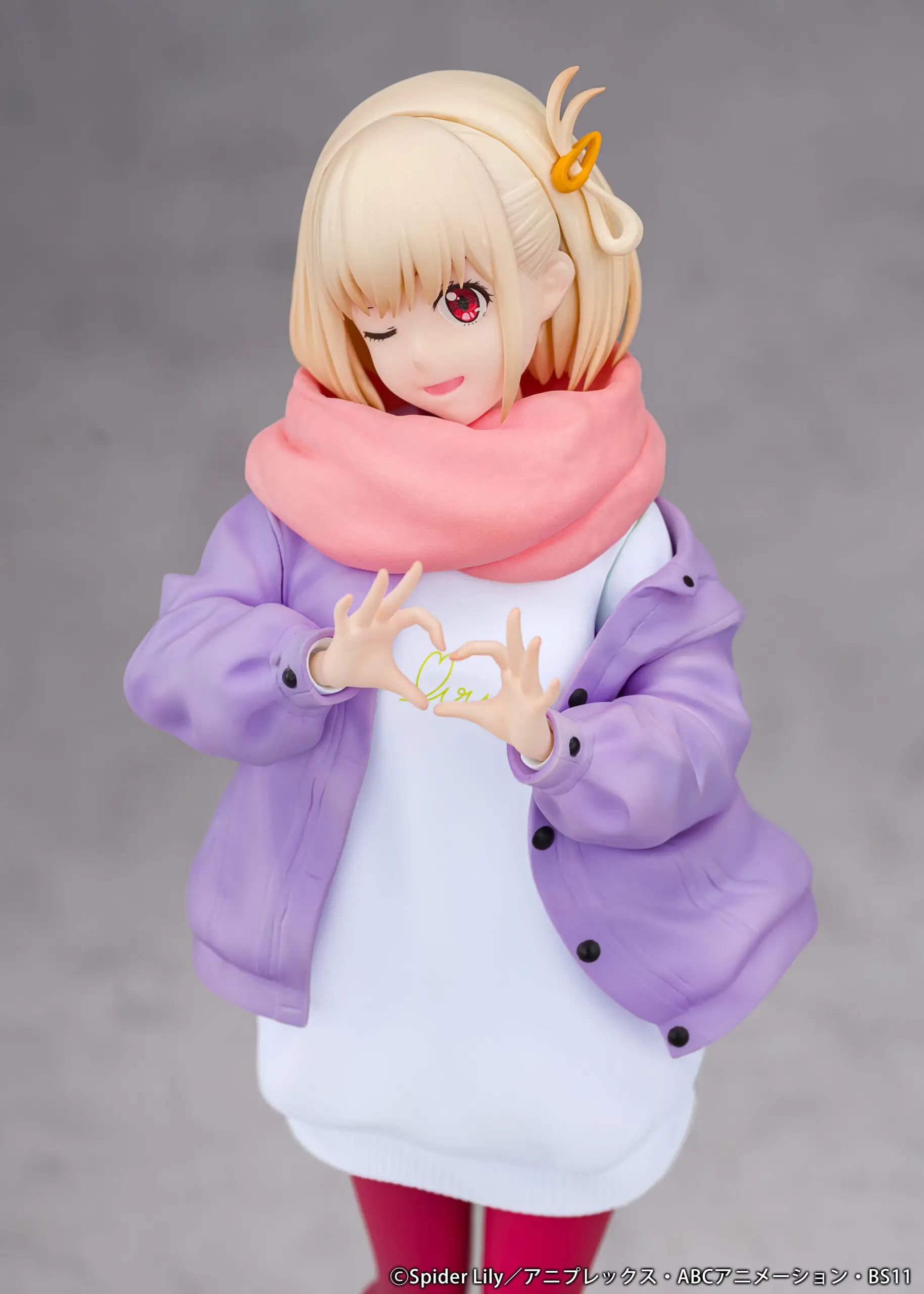 Figurine Lycoris Recoil - Chisato Nishikigi - Ver. Winter Outfit - 1/7 - PROOF