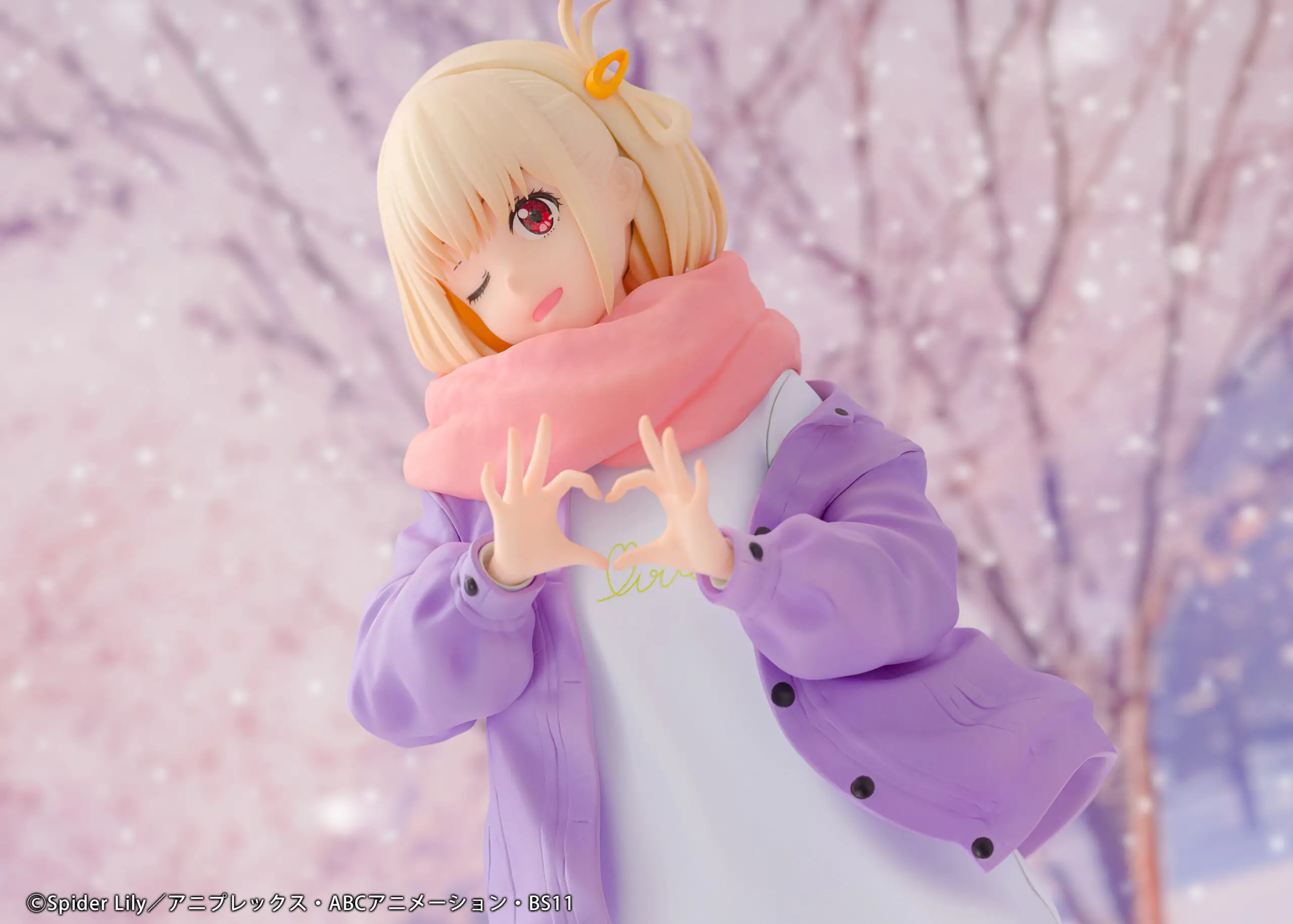 Figurine Lycoris Recoil - Chisato Nishikigi - Ver. Winter Outfit - 1/7 - PROOF