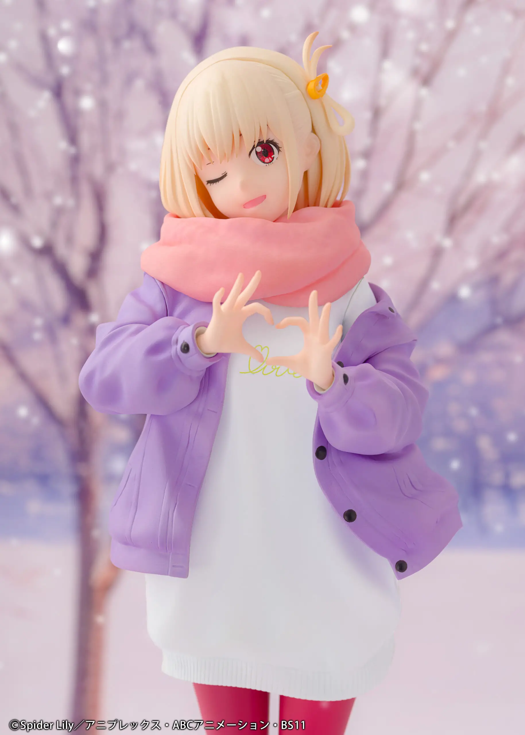Figurine Lycoris Recoil - Chisato Nishikigi - Ver. Winter Outfit - 1/7 - PROOF