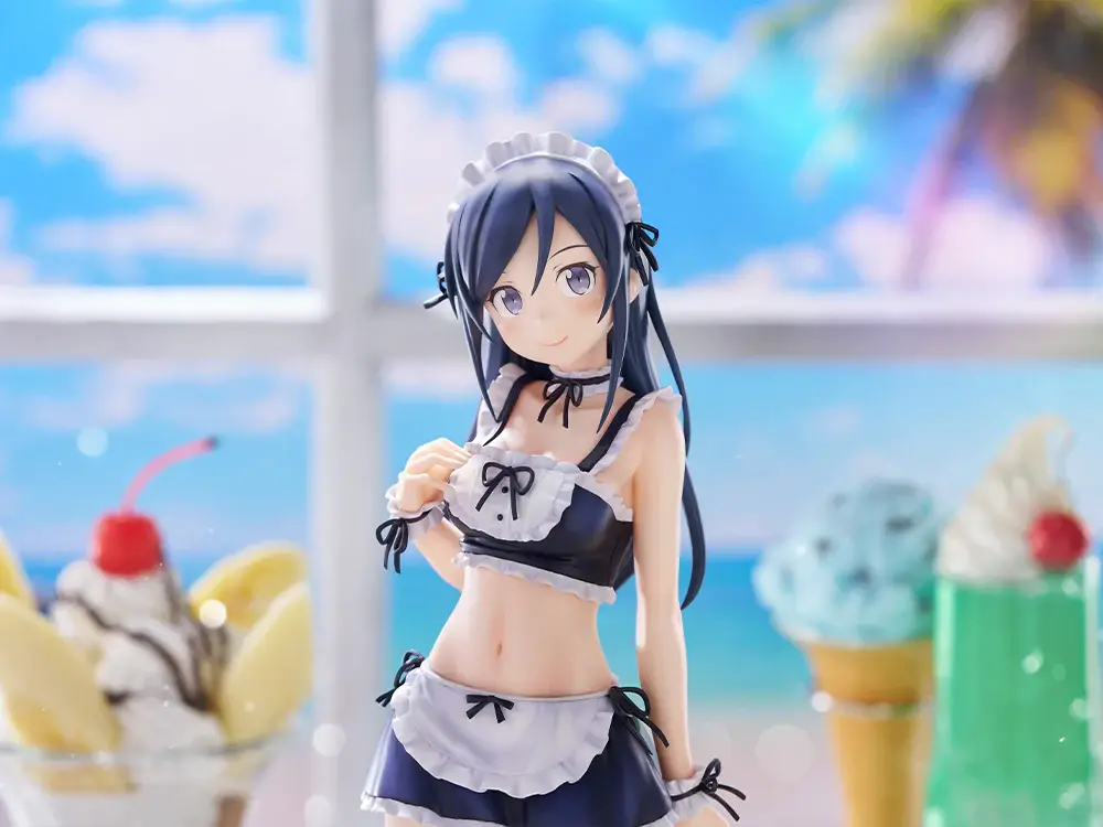 Figurine Ore no Imouto ga Konna ni Kawaii Wake ga Nai (Oreimo) - Ayase Aragaki - Ver. Swimsuit Maid - Tenitol - FuRyu