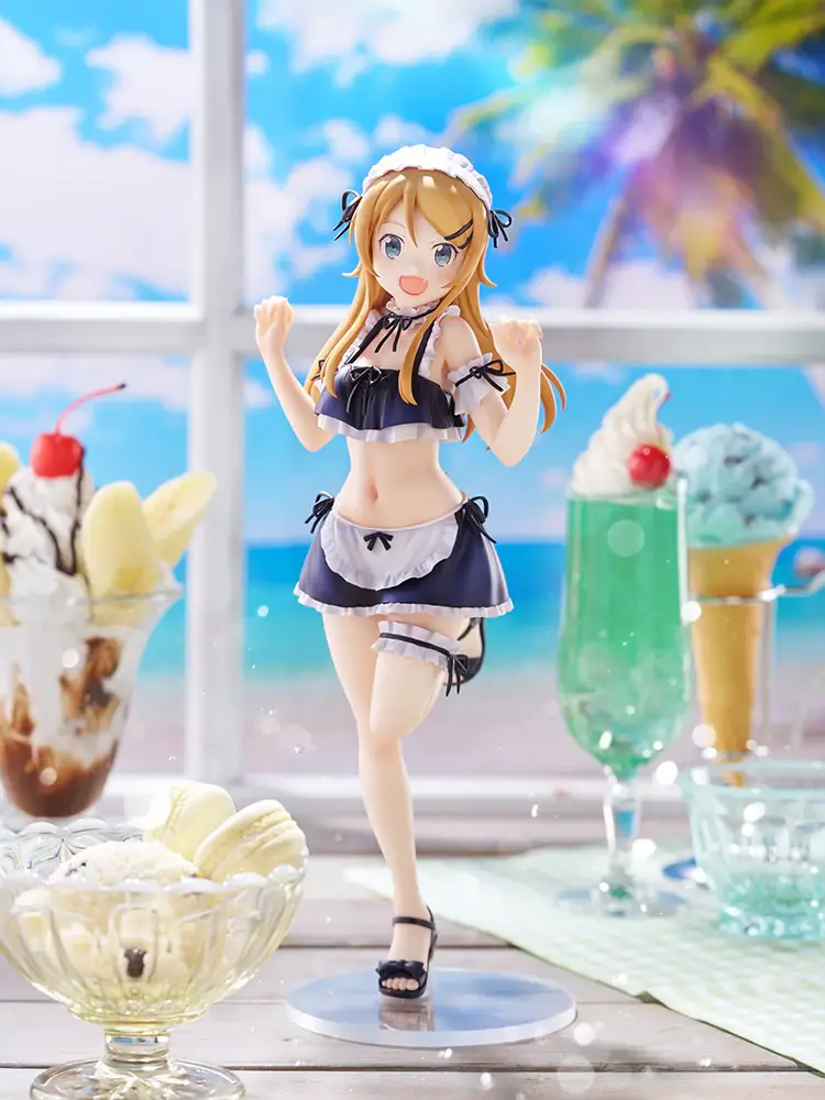 Figurine Ore no Imouto ga Konna ni Kawaii Wake ga Nai (Oreimo) - Kirino Kousaka - Ver. Swimsuit Maid - Tenitol - FuRyu