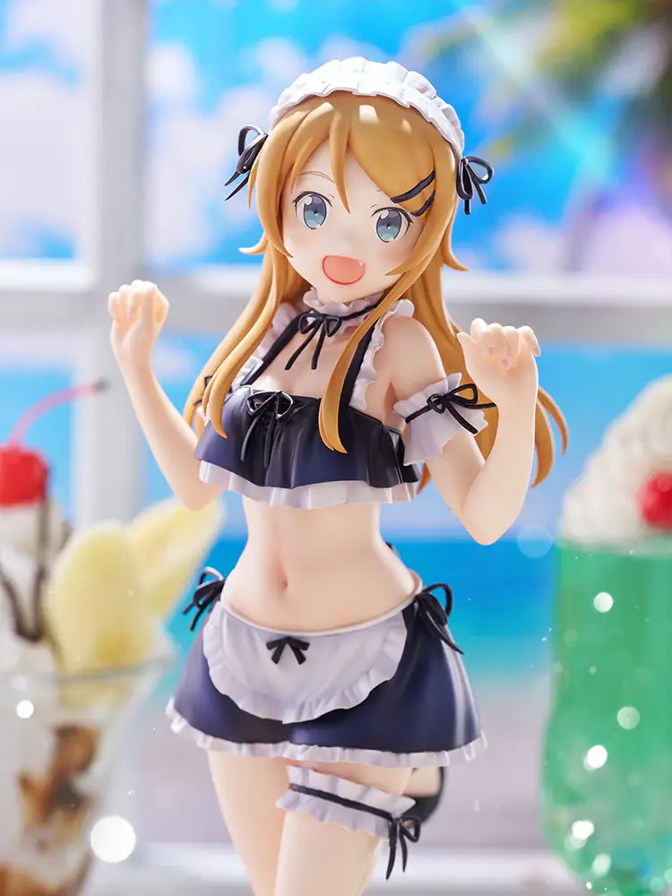 Figurine Ore no Imouto ga Konna ni Kawaii Wake ga Nai (Oreimo) - Kirino Kousaka - Ver. Swimsuit Maid - Tenitol - FuRyu