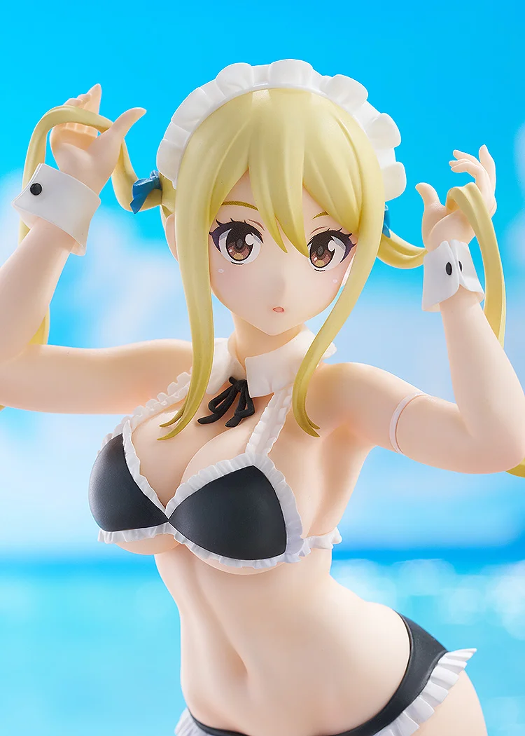 Figurine Fairy Tail - Lucy Heartfilia - Ver. Virgo Form Swimsuit - Pop Up Parade L BEACH QUEENS - Good Smile Company
