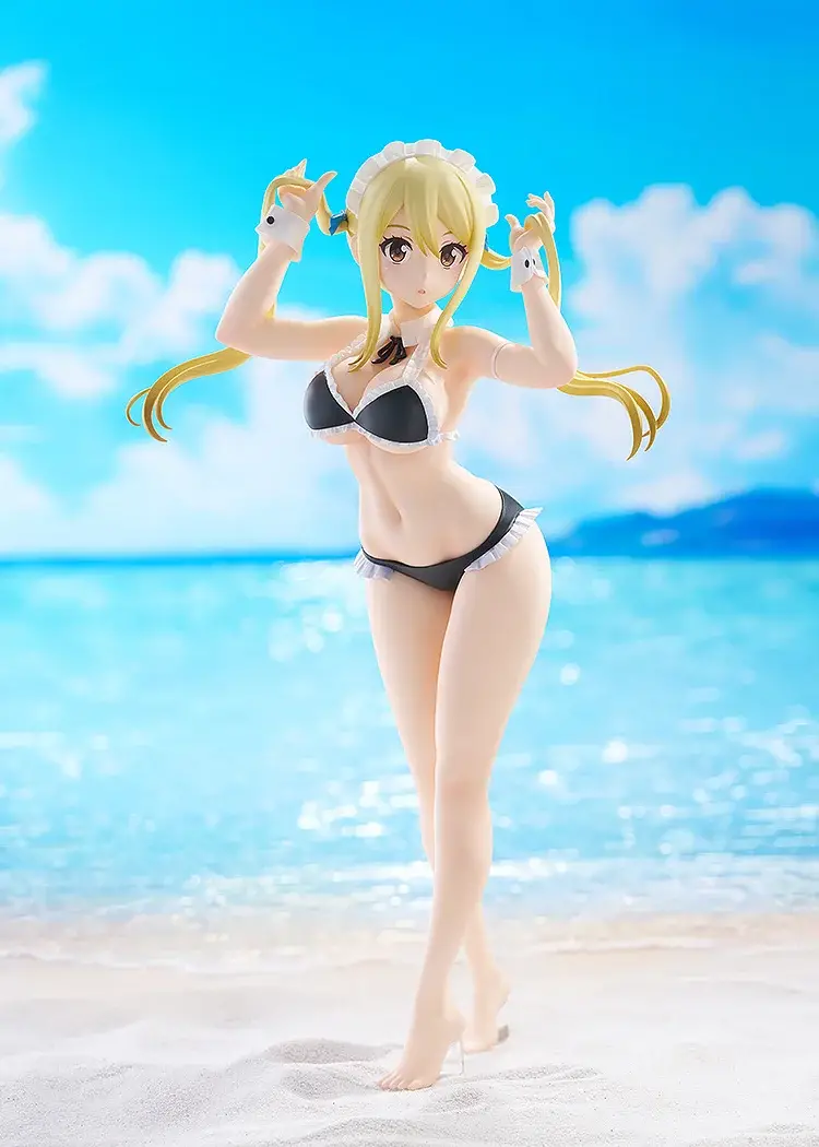 Figurine Fairy Tail - Lucy Heartfilia - Ver. Virgo Form Swimsuit - Pop Up Parade L BEACH QUEENS - Good Smile Company
