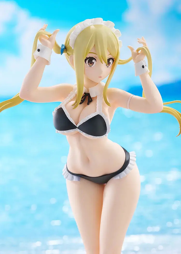 Figurine Fairy Tail - Lucy Heartfilia - Ver. Virgo Form Swimsuit - Pop Up Parade L BEACH QUEENS - Good Smile Company