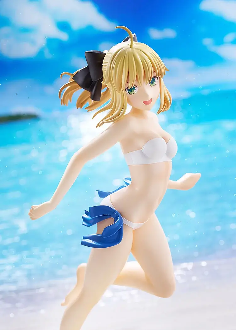 Figurine Fate/Grand Order - Saber/Altria Pendragon [Lily] - Pop Up Parade Beach Queens - Good Smile Company