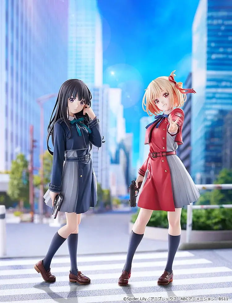 Figurine Lycoris Recoil - Chisato Nishikigi et Takina Inoue - Ver. Key Visual - 1/6 - Good Smile Company