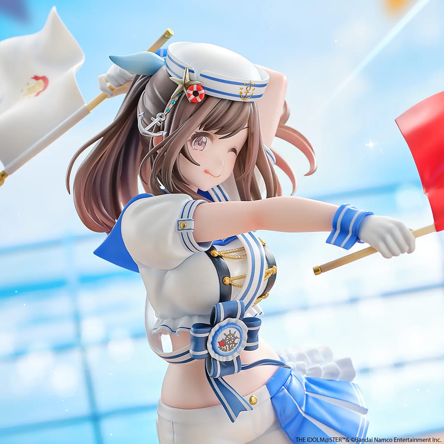 Figurine THE iDOLM@STER: Shiny Colors - Kogane Tsukioka - Ver. Nekomichi Country - 1/6 - Union Creative