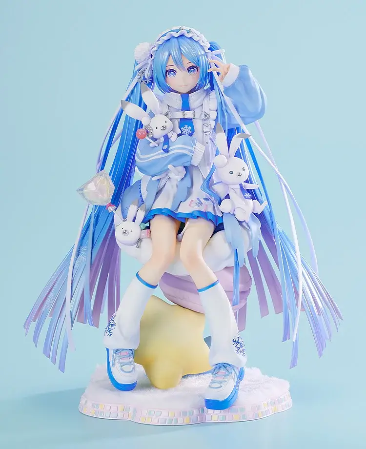 Figurine Vocaloid - Snow Hatsune Miku - Ver. Yukiiro Pop - 1/7 - Good Smile Company