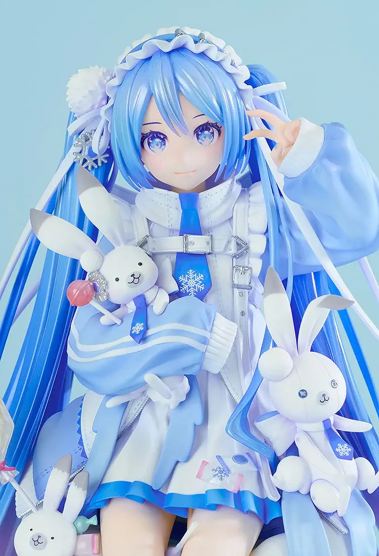 Figurine Vocaloid - Snow Hatsune Miku - Ver. Yukiiro Pop - 1/7 - Good Smile Company