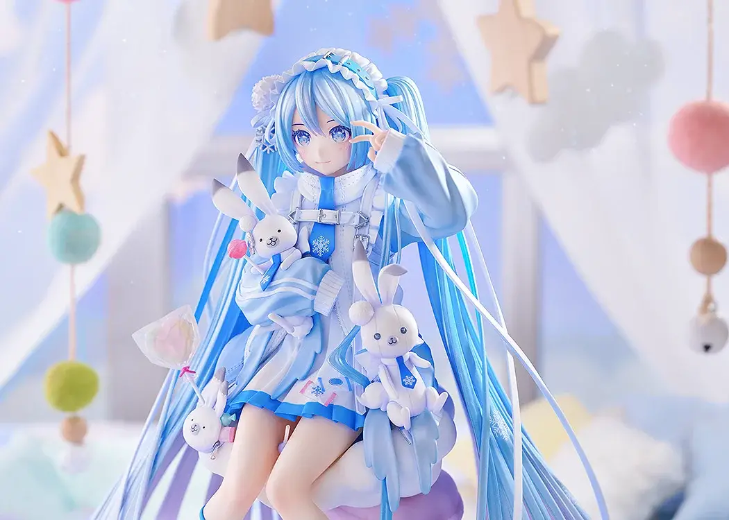 Figurine Vocaloid - Snow Hatsune Miku - Ver. Yukiiro Pop - 1/7 - Good Smile Company