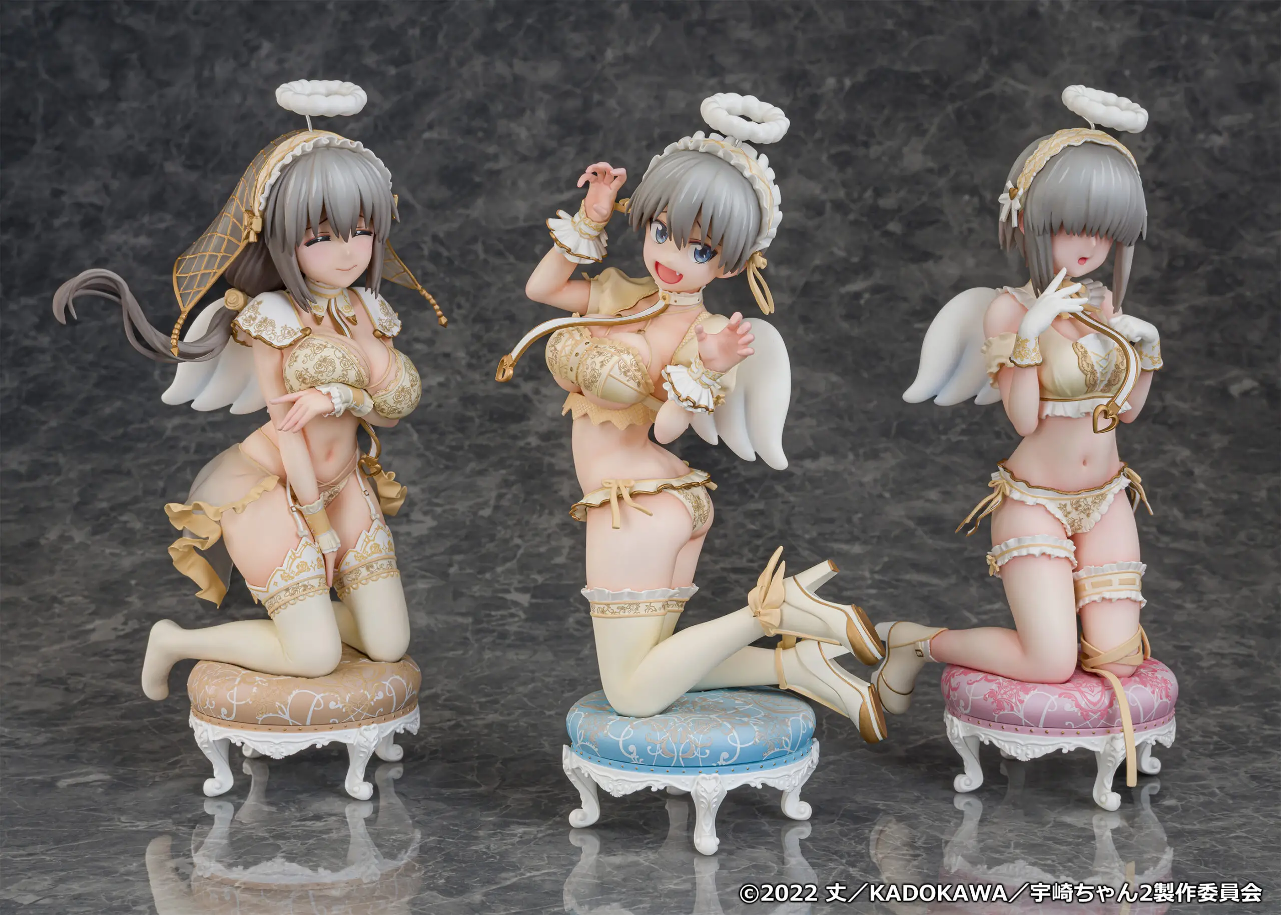 Figurine Uzaki-chan wa Asobitai! - Uzaki Yanagi - Ver. Angel - 1/7 - PROOF