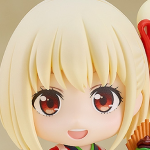 Figurine Lycoris Recoil - Chisato Nishikigi - Ver. Café LycoReco Uniform - Nendoroid - Good Smile Company