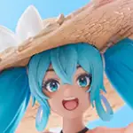 Figurine Vocaloid - Hatsune Miku - Ver. Racing Miku 2024 Tropical - Tenitol - FuRyu Prototype Peint