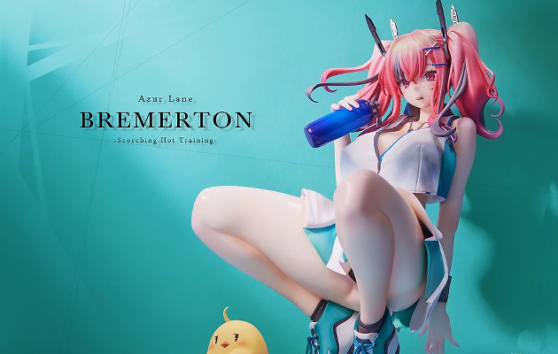 Figurine Azur Lane - Bremerton - Ver. Scorching Hot Training - Mimeyoi Couv A